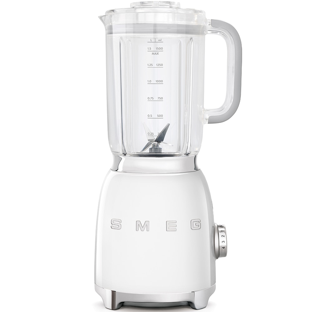 Smeg – Batidora de vaso Smeg BLF03WHEU Blanca.