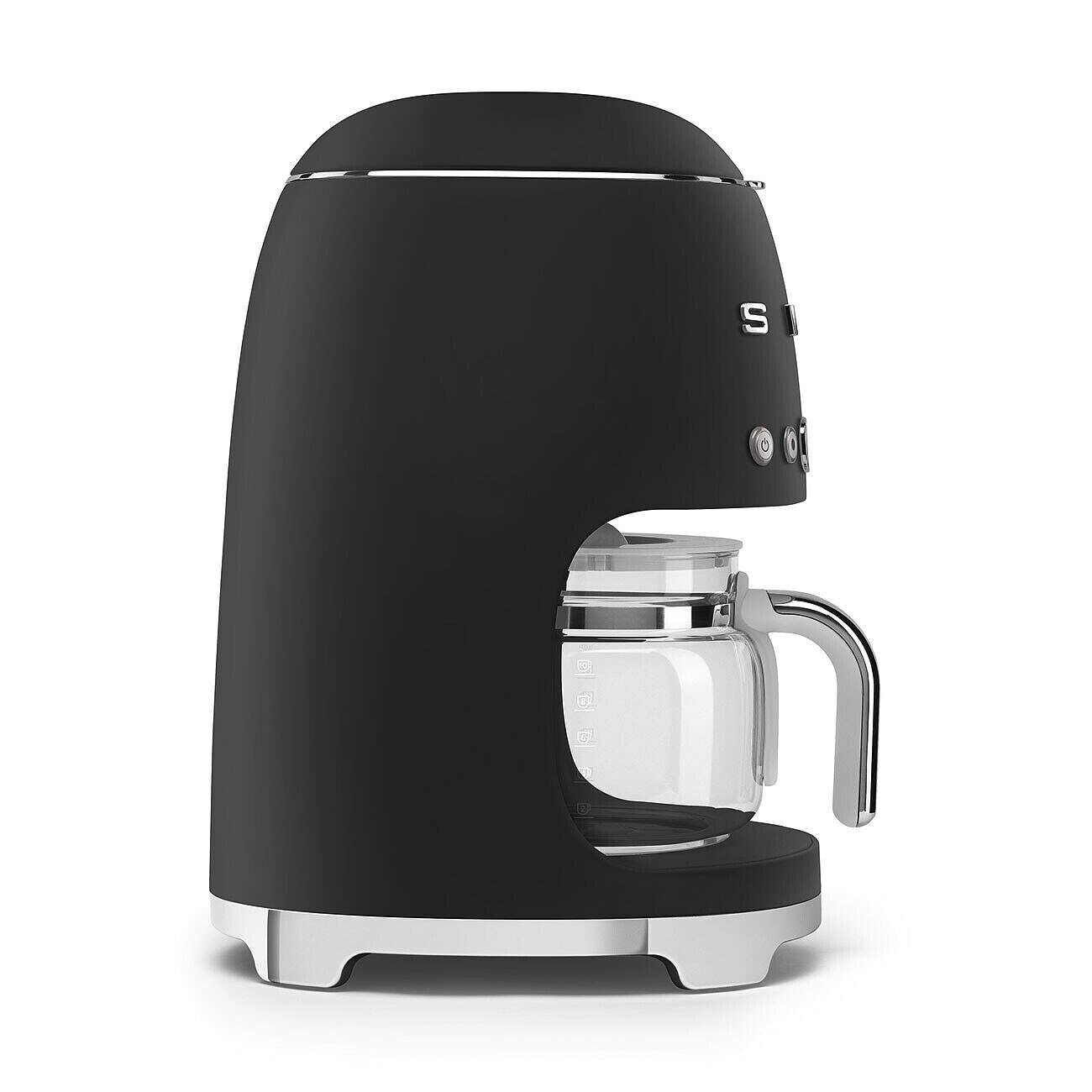 Cafetera de goteo Smeg DCF02RDEU con capacidad para 10 tazas - Negro mate Negro mate-3