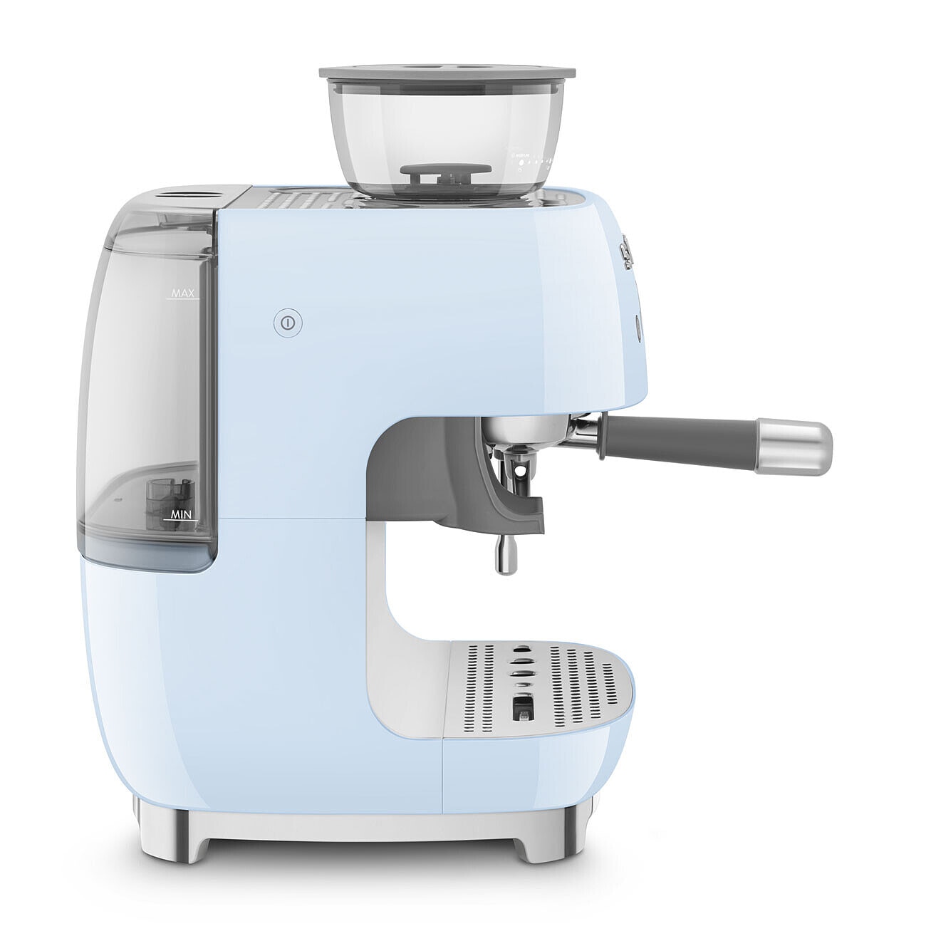 Cafetera espresso manual Smeg EGF03RDEU con doble Thermoblock - Azul Azul-3