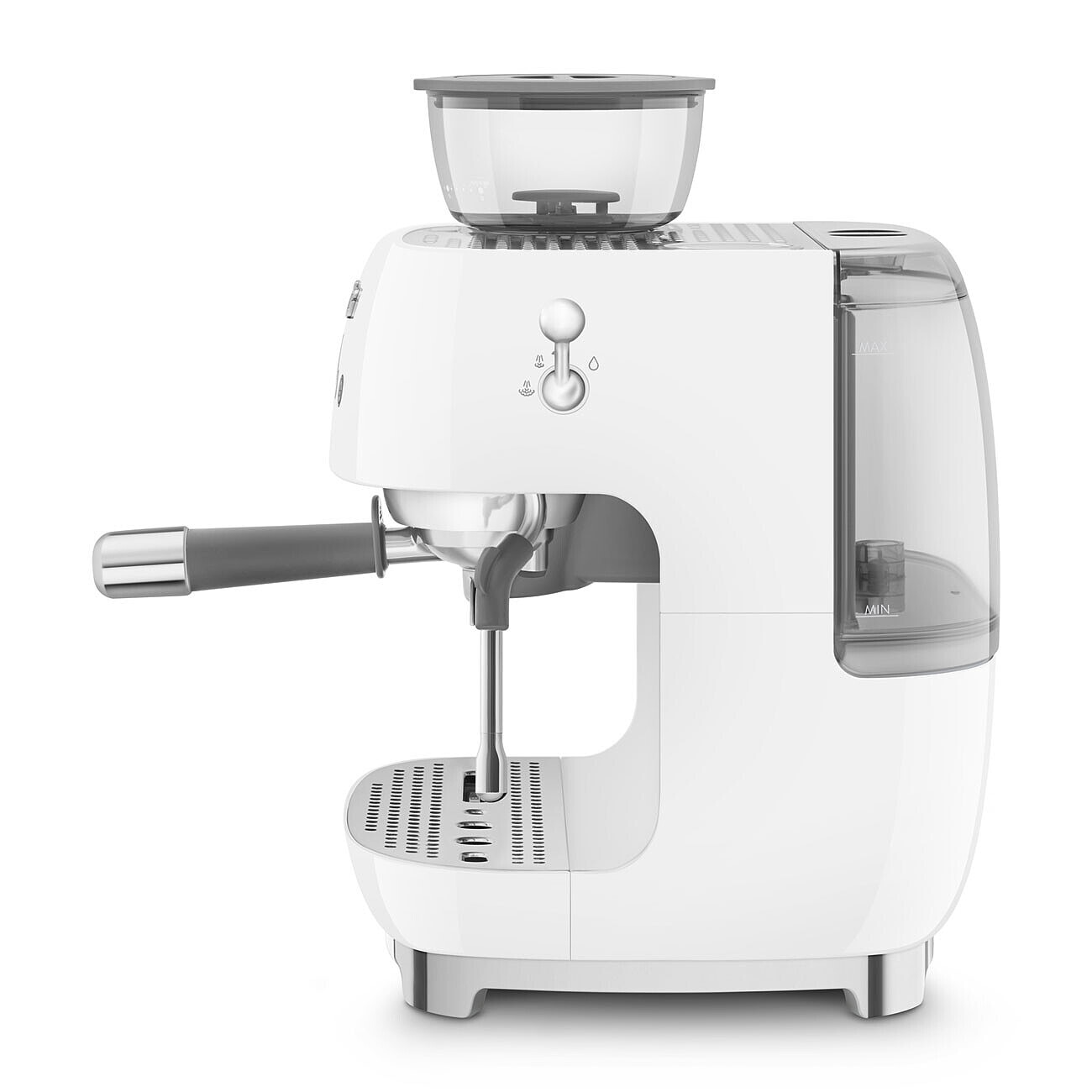 Cafetera espresso manual Smeg EGF03RDEU con doble Thermoblock - Blanco Blanco-2