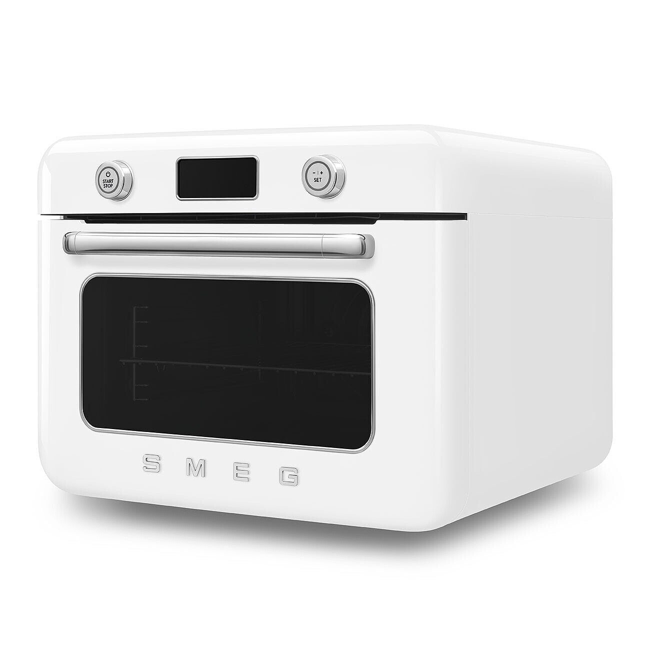 Horno de sobremesa 30 L. con vapor Smeg 50'Style COF01 - Blanco Blanco-2