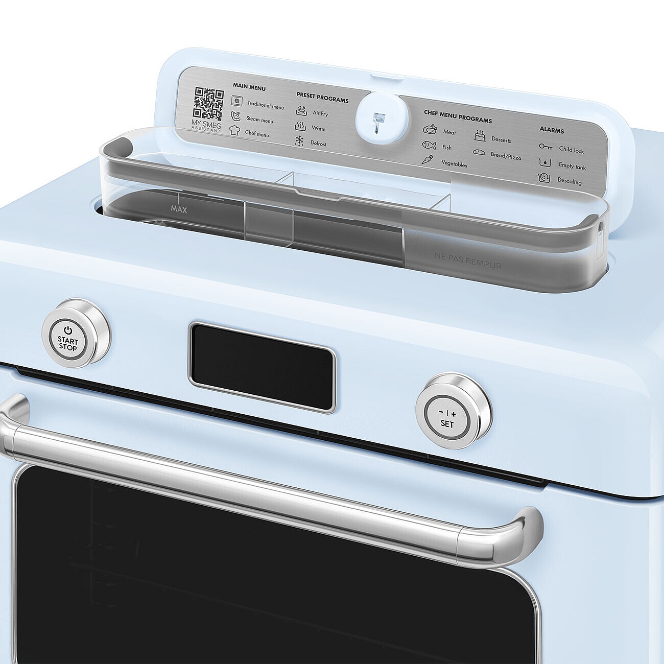 Horno de sobremesa 30 L. con vapor Smeg 50'Style COF01 - Azul Azul-5