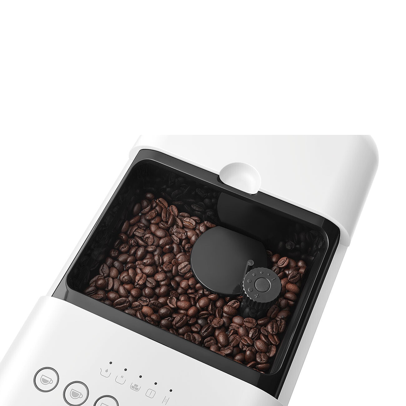 Cafetera superautomática Smeg Collezione BCC13 - Verde Blanco-5
