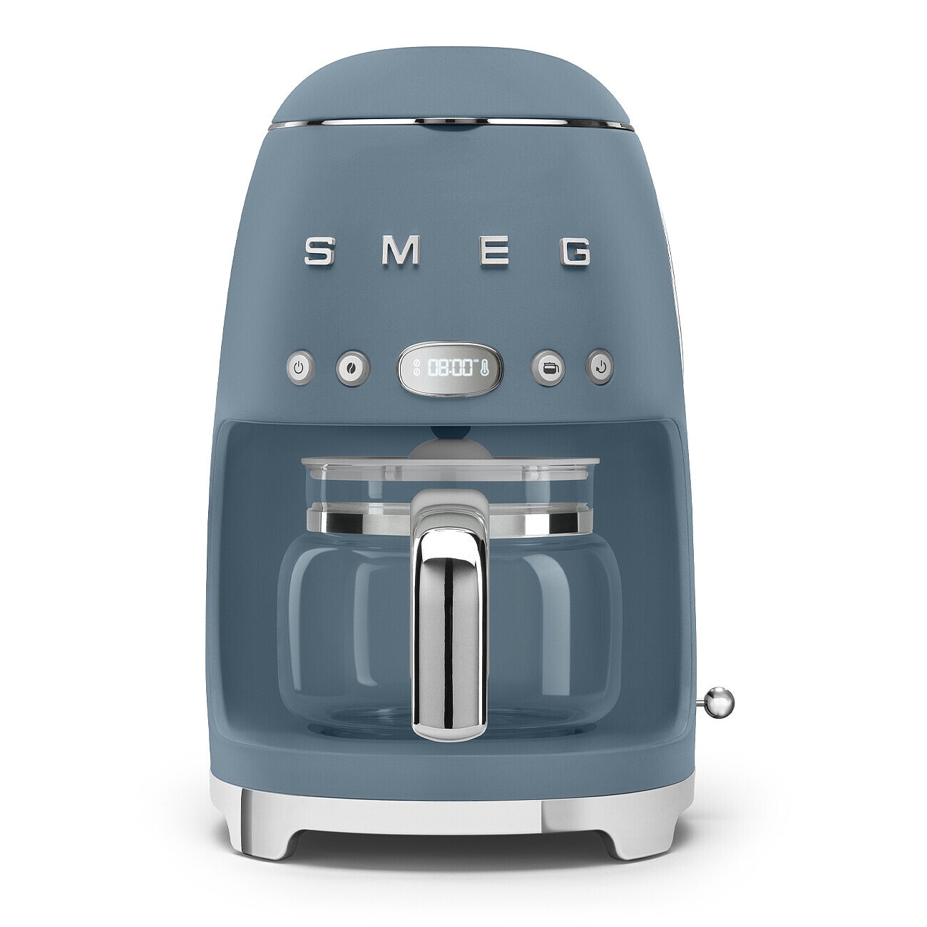 Smeg - Cafetera de goteo Smeg DCF02BLEU con capacidad para 10 tazas.