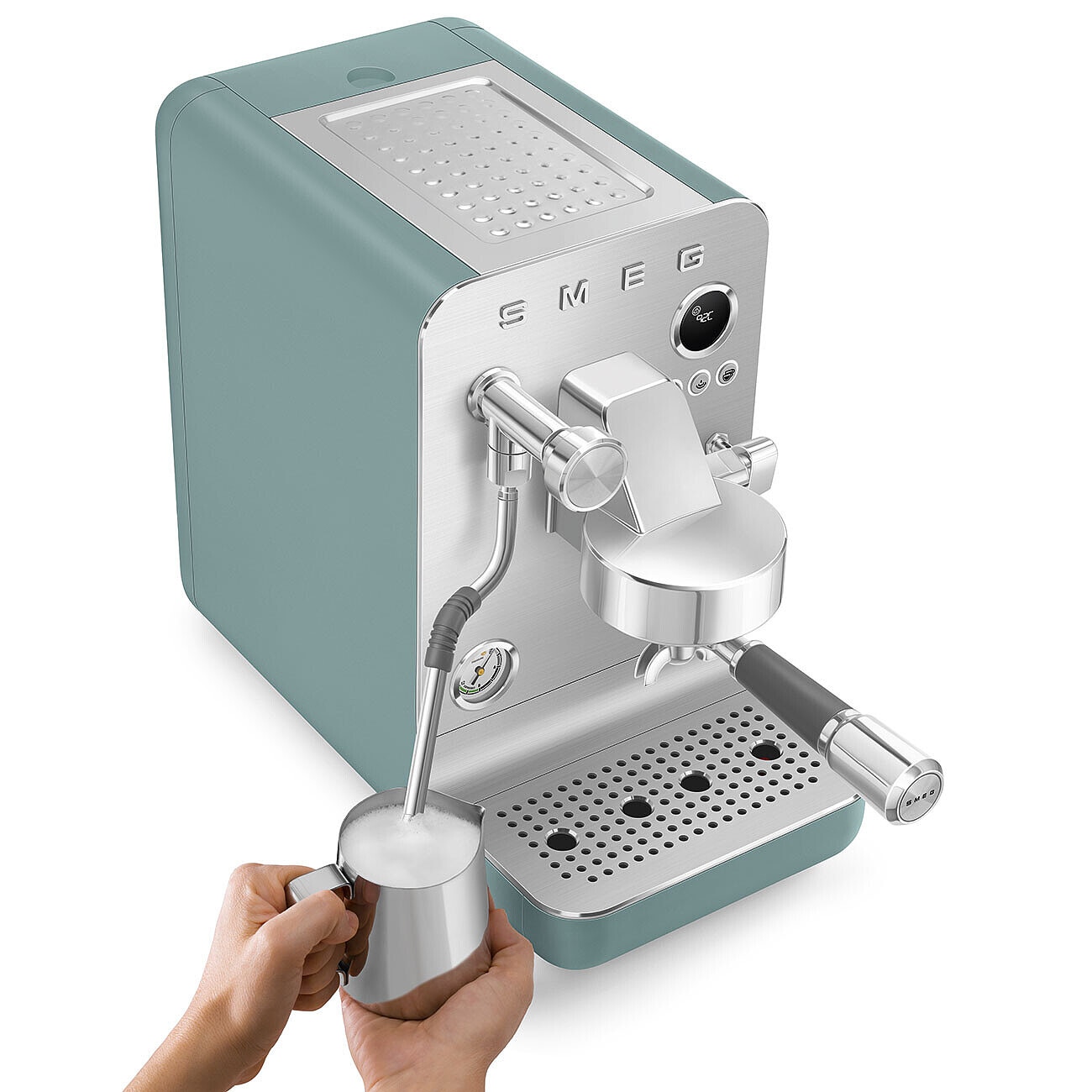 Cafetera espresso Smeg Minipro EMC02 - Verde Verde-4