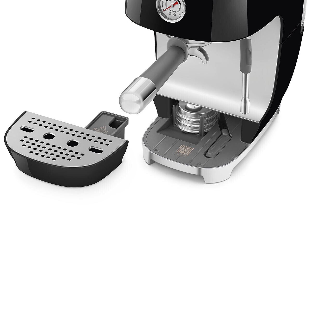 Cafetera espresso Cold Brew manual Smeg 50'Style ECF03 - Negro Negro-4