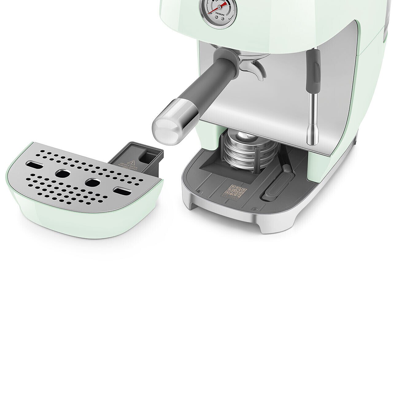 Cafetera espresso Cold Brew manual Smeg 50'Style ECF03 - Verde Verde-4