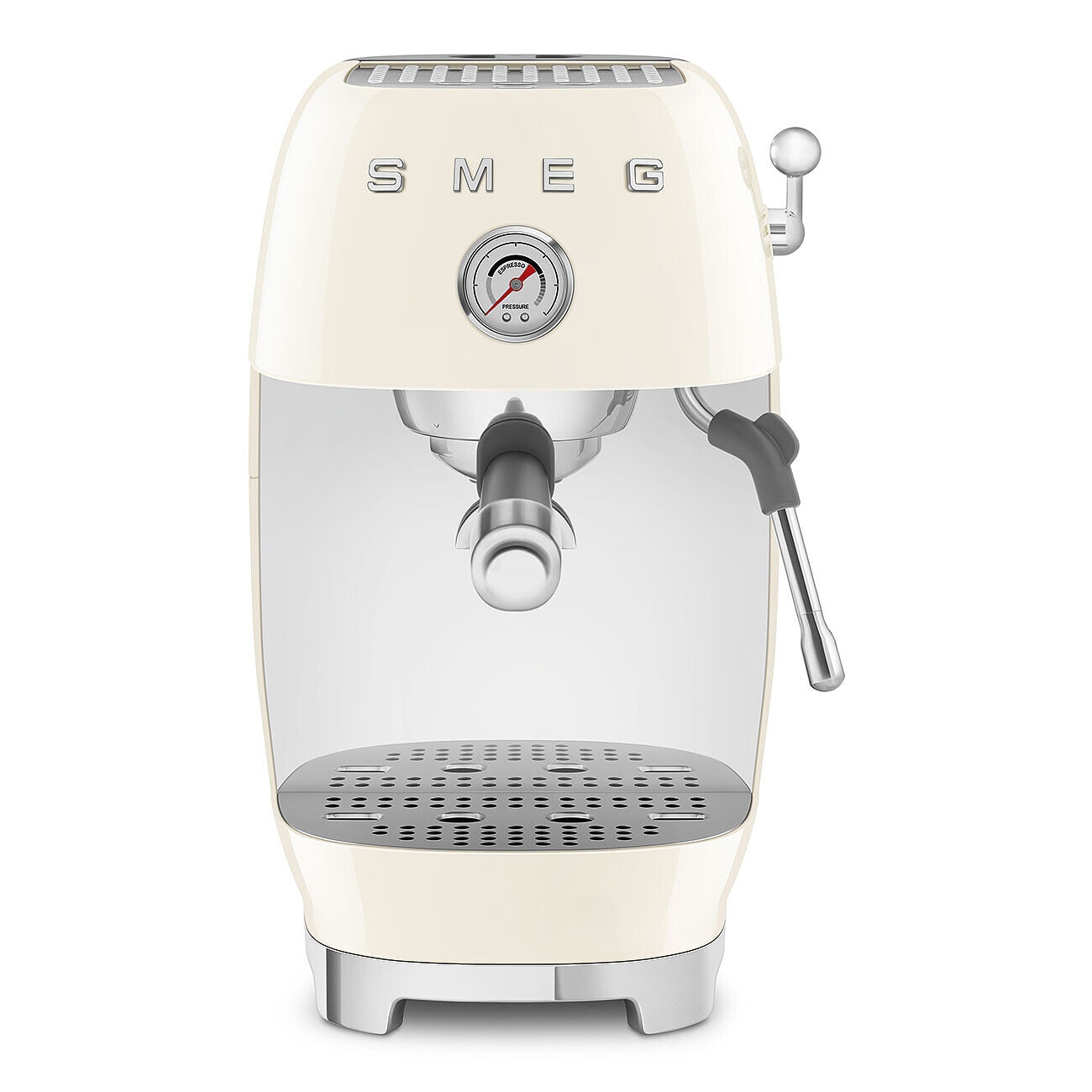 Cafetera espresso Cold Brew manual Smeg 50'Style ECF03 - Crema Crema-1