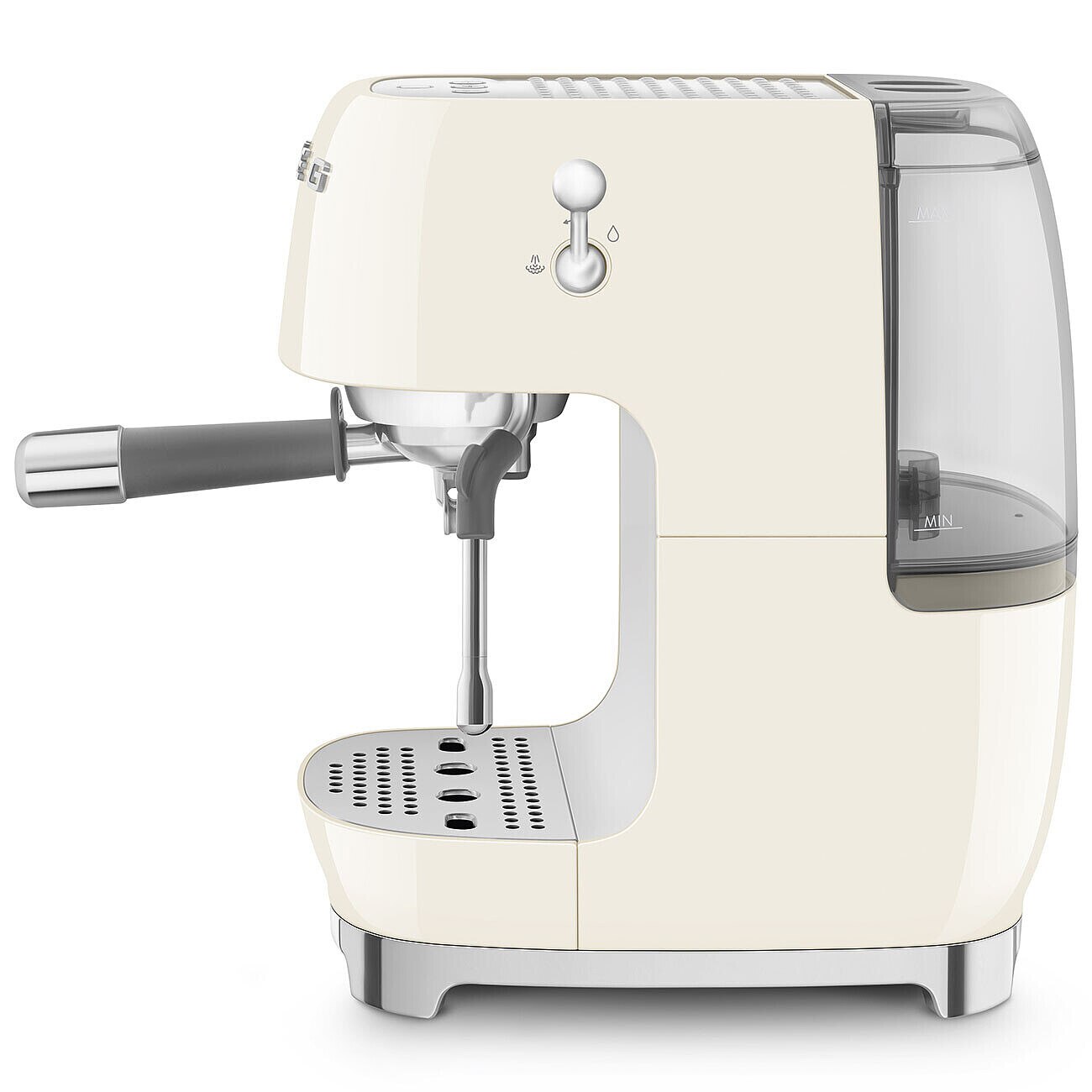 Cafetera espresso Cold Brew manual Smeg 50'Style ECF03 - Crema Crema-3