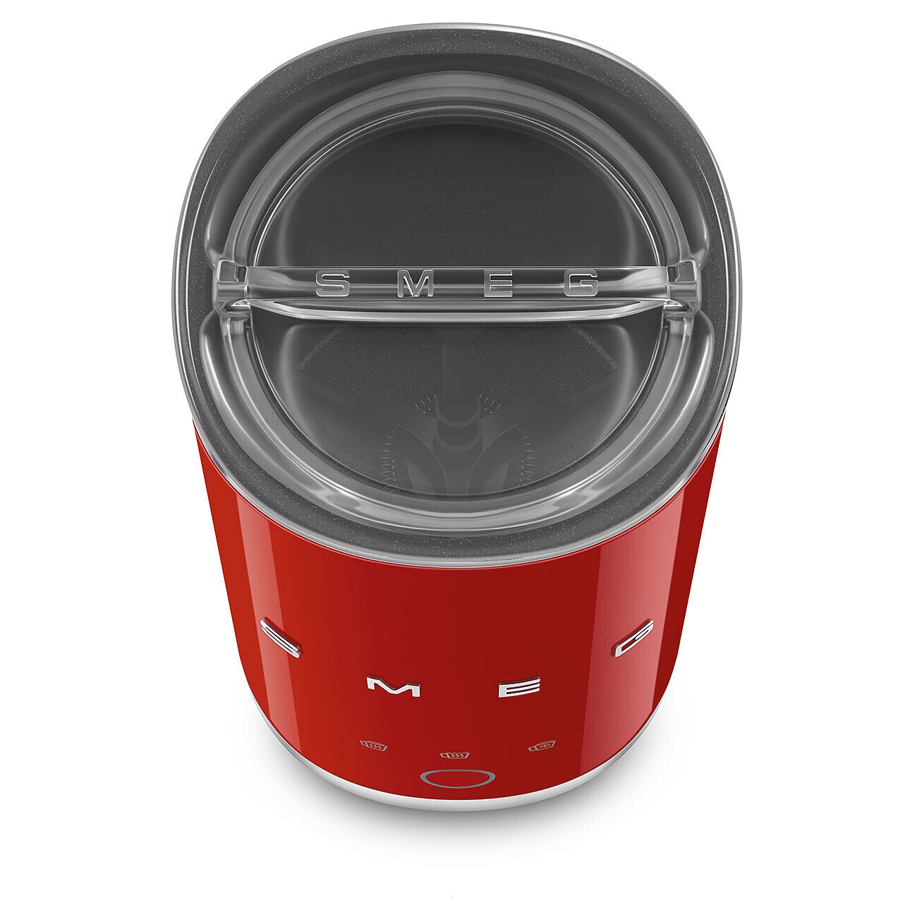 Espumador de leche mini Smeg 50'Style MFF02 - Rojo Rojo-3