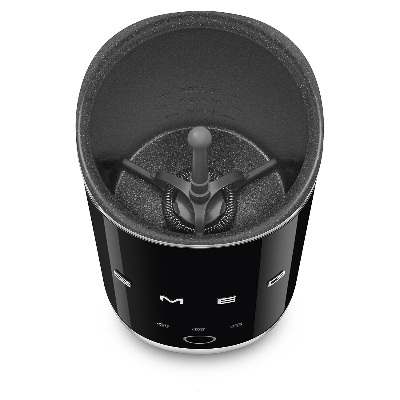 Espumador de leche mini Smeg 50'Style MFF02 - Negro Negro-4