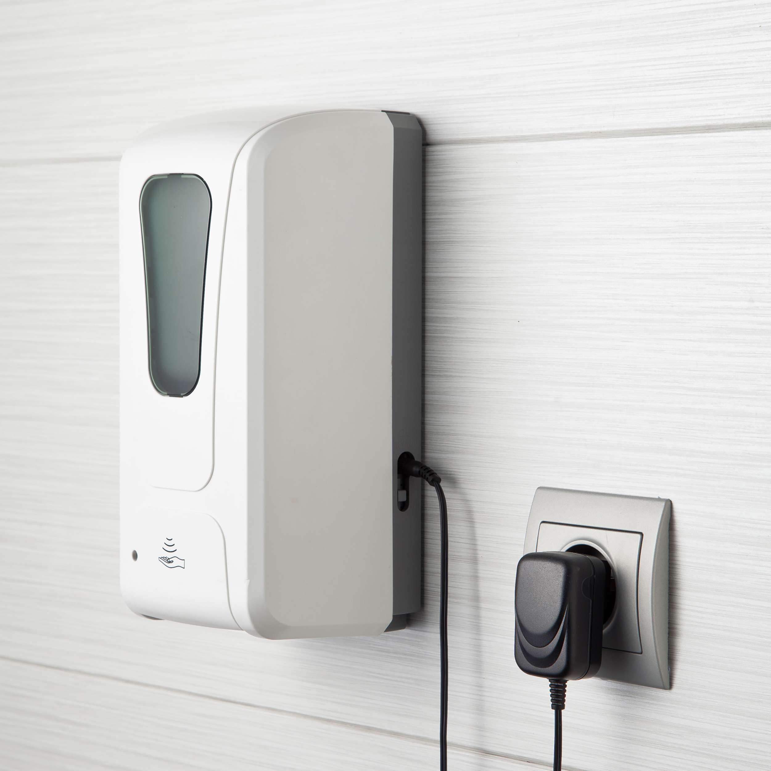 Imagen 2 de Dosificador de gel de pared automático Manillons Torrent - Blanco Blanco