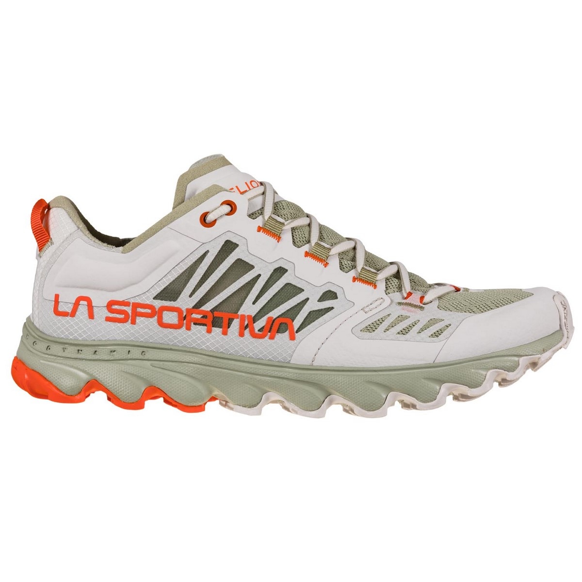 Zapatillas de Trail Running de mujer Helios III La Sportiva - Blanco / Verde Blanco / Verde-5