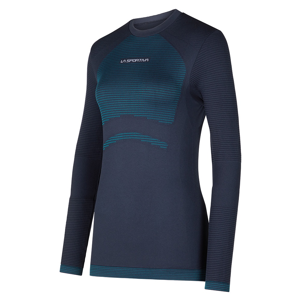 Imagen 0 de Camiseta de Mujer Synth Light Longsleeve W de LA SPORTIVA Azul marino
