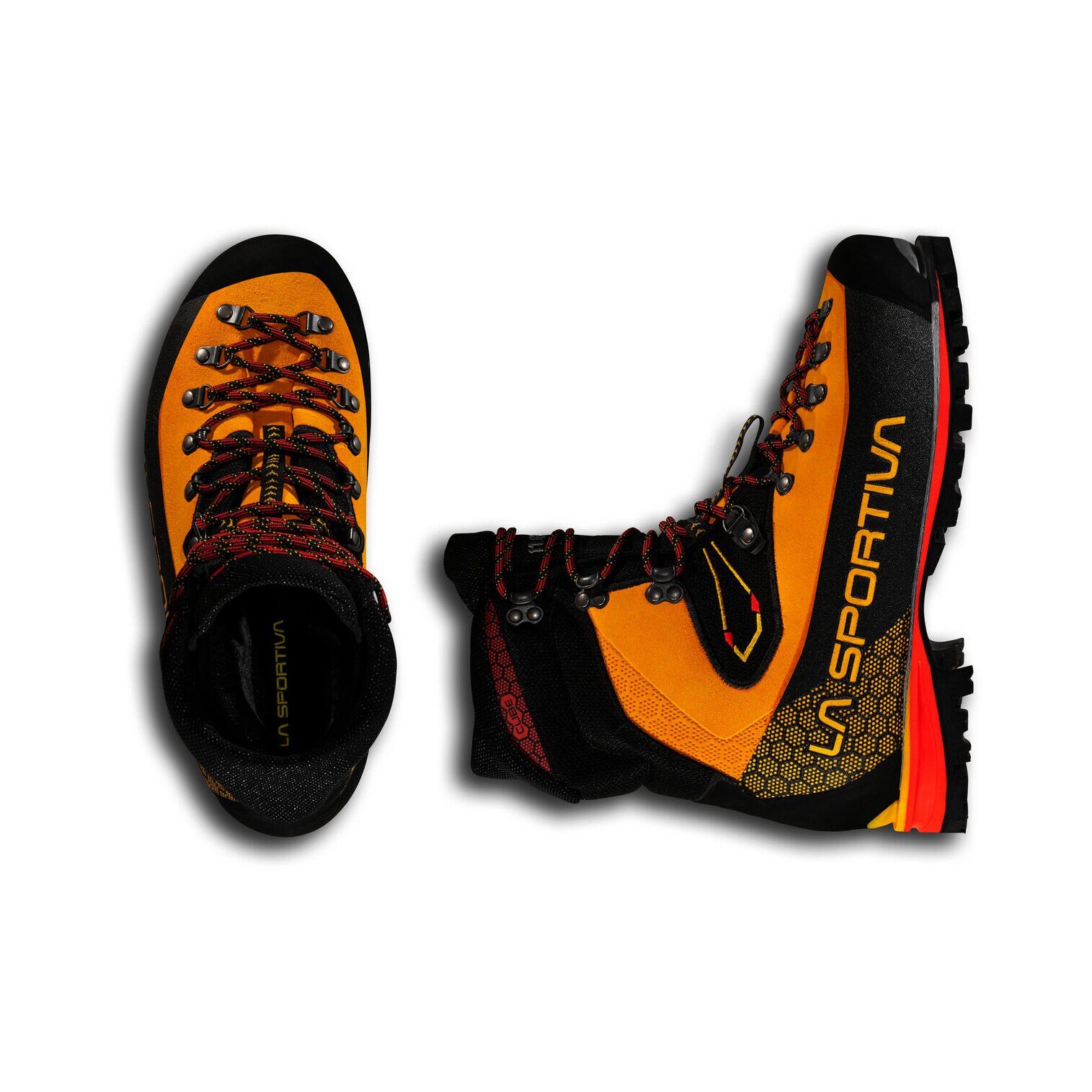 Botas de montaña de hombre Nepal Cube Goretex La Sportiva - Amarillo / Negro Amarillo / Negro-5
