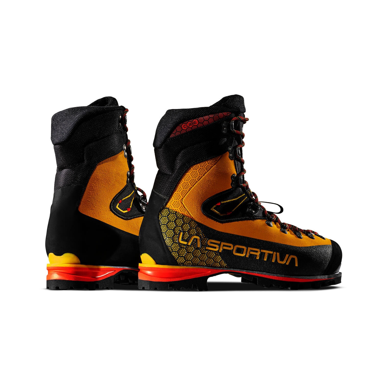 Botas de montaña de hombre Nepal Cube Goretex La Sportiva - Amarillo / Negro Amarillo / Negro-6