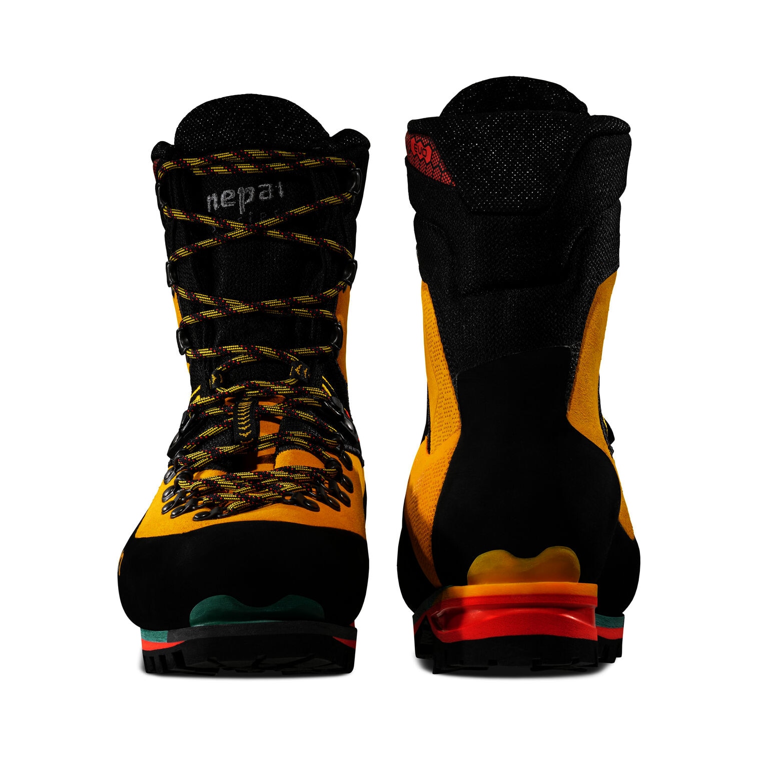 Botas de montaña de hombre Nepal Evo Goretex La Sportiva - Amarillo / Negro Amarillo / Negro-6
