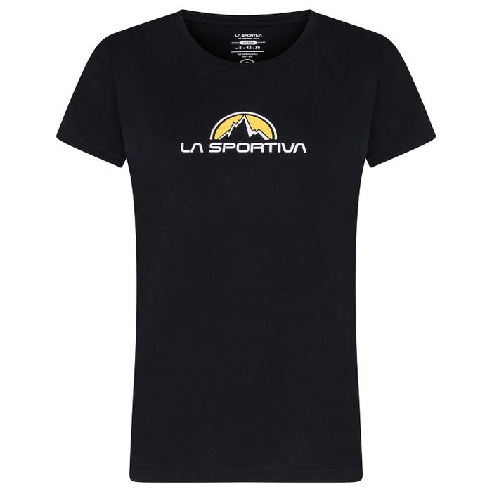 Camiseta de mujer Brand Tee de La Sportiva - Negro Negro-1