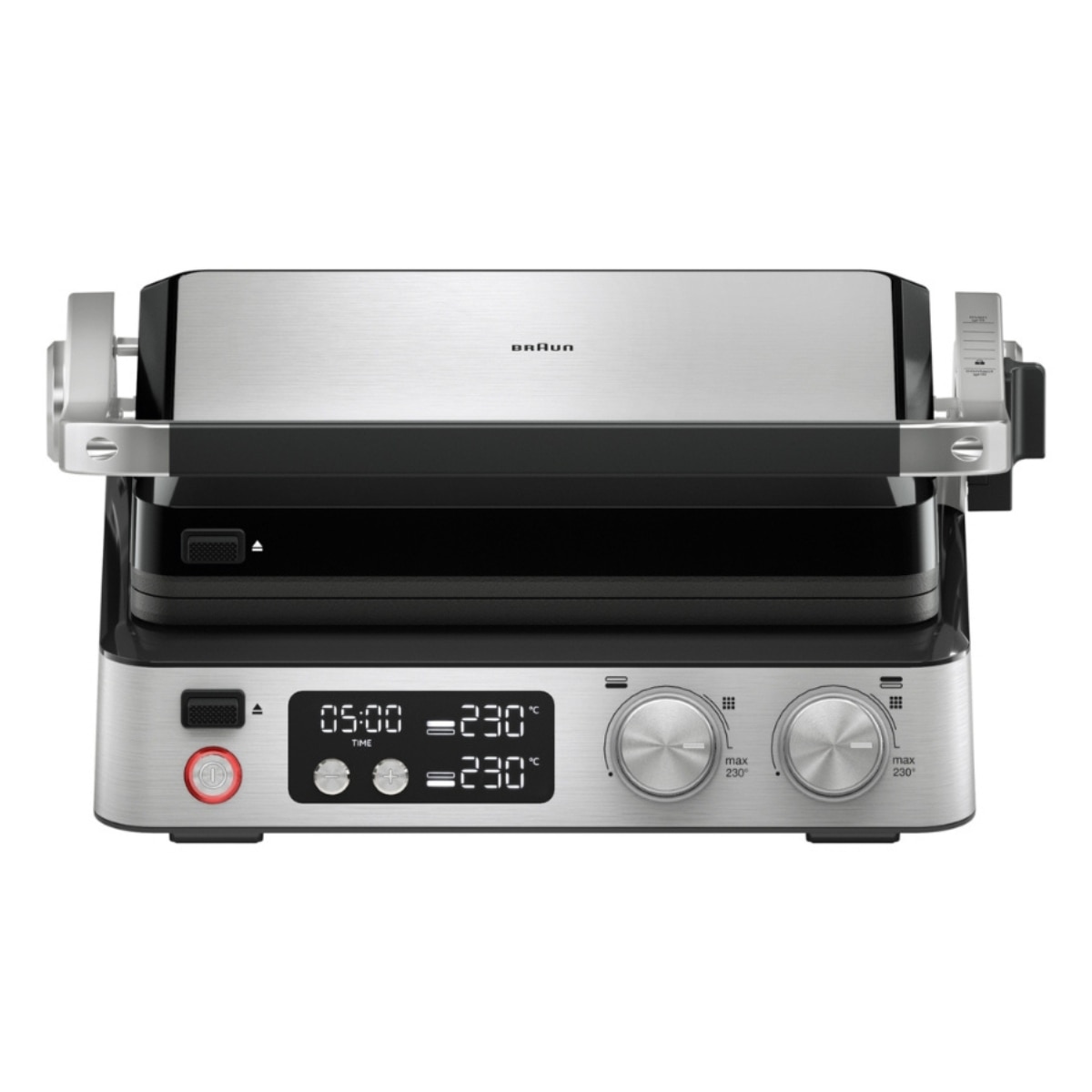 Braun – Multi Grill 7 Braun CG7040 digital 3 en 1 y doble placa independiente.