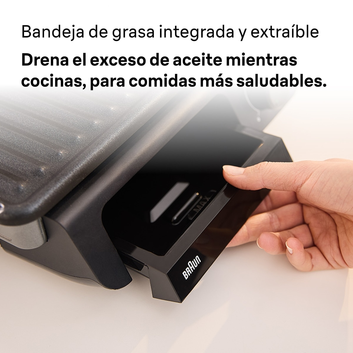 Multi Grill 5 Braun CG5010IGY 3 en 1 con set de 2 placas de parrilla - Negro Negro-4