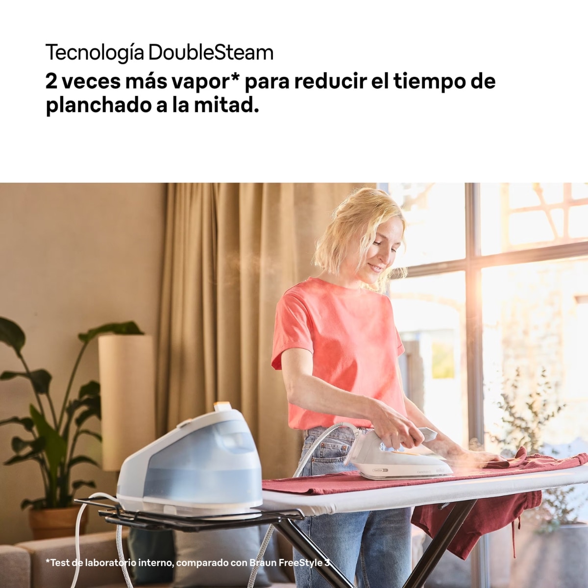 Centro de planchado Braun CareStyle 3 IS3231GY con asa abierta ergonómica - Gris Gris-4