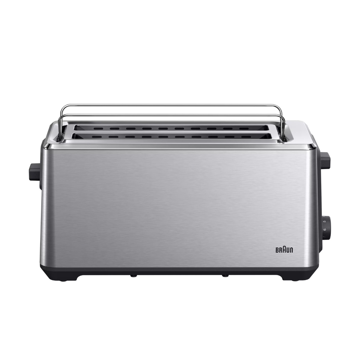 Braun – Tostador Braun Identity HT5220BK con doble ranura extralarga.