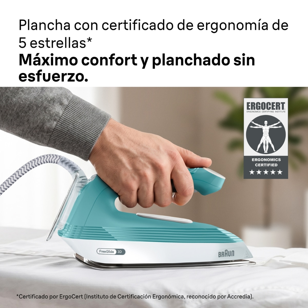 Imagen 6 de Centro de planchado Braun UpStyle 2 IS2735GR ultra compacto 420 g/min - Verde Verde