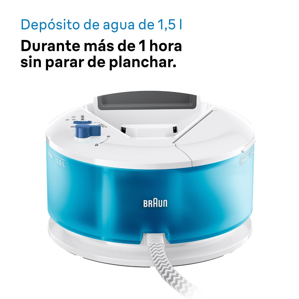 Thumbnail 3 de Braun CareStyle Compact IS2143BL - Centro de Planchado Silencioso🧴