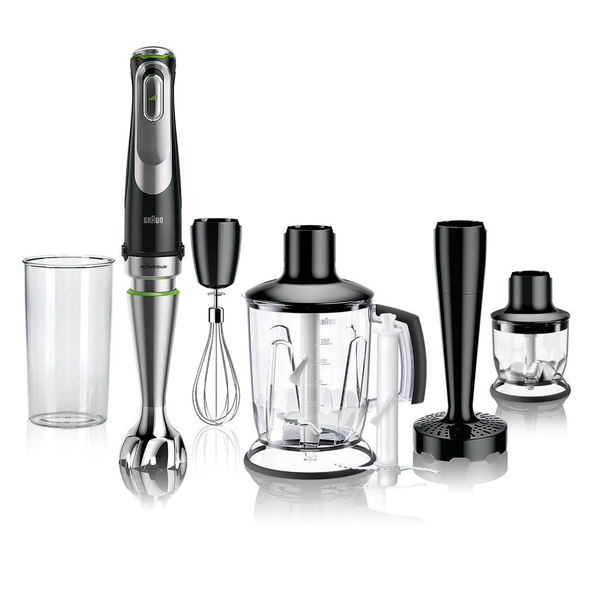 Braun – Batidora de mano Braun MultiQuick 9 MQ9147X con 6 accesorios.