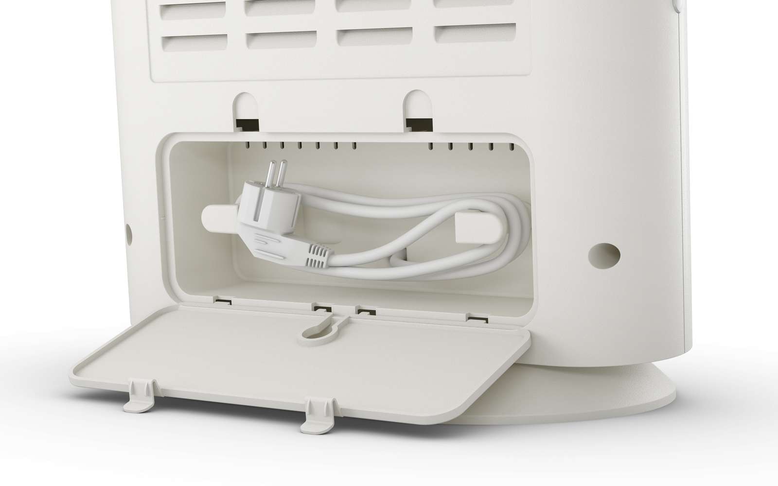 Estufa halógena infrarroja de fibra de carbono Olimpia SplendidQUARZIA HUMI 1100W - Blanco Blanco-2