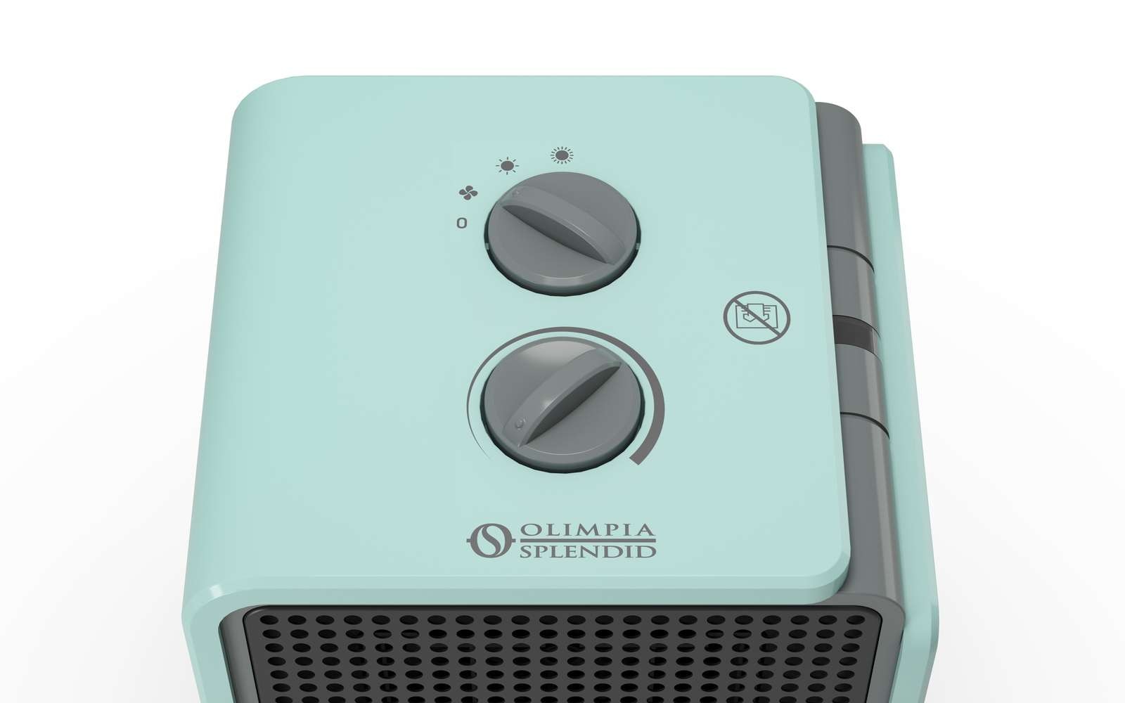 Termoventilador cerámico Olimpia CALDO CUBIC 1800W - Verde Verde-2
