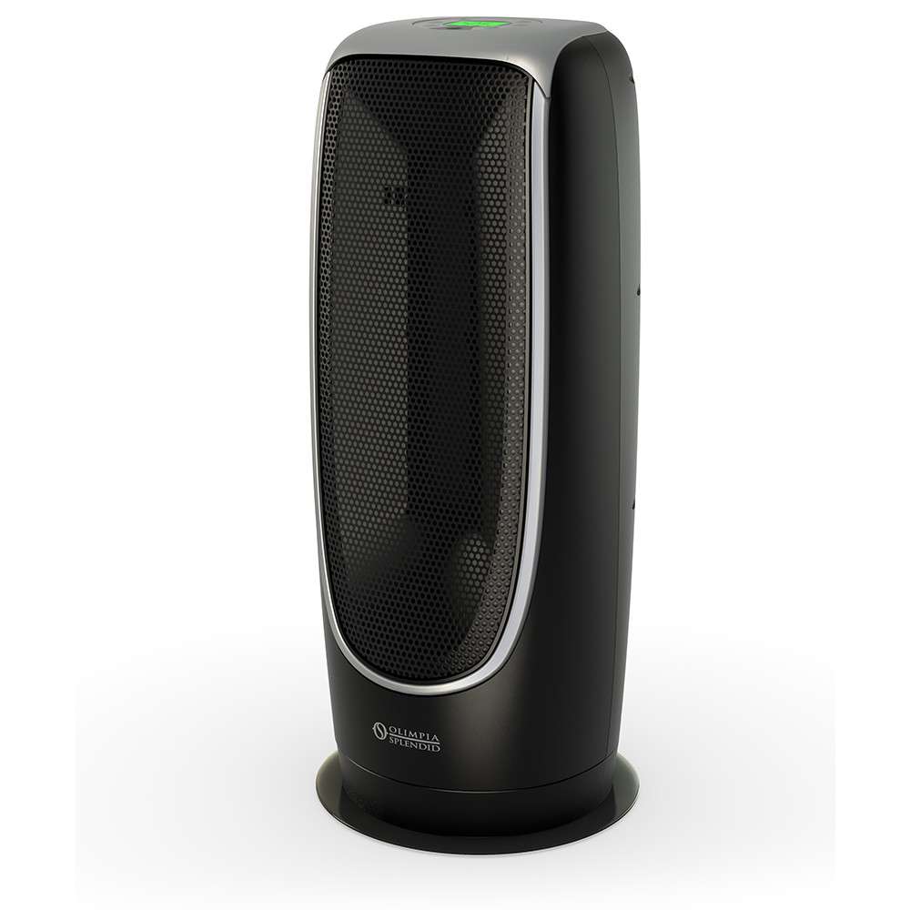Imagen 0 de Termoventilador cerámico Olimpia Radical Torre Metal Negro