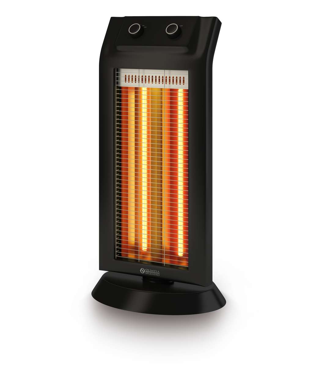 Estufa halógena infrarroja de fibra de carbono Olimpia CARBON BLACK 1100W - Negro Negro-1