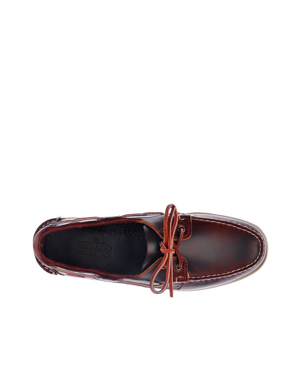Náuticos de hombre de piel en color - Sebago - Marrón Marrón-4