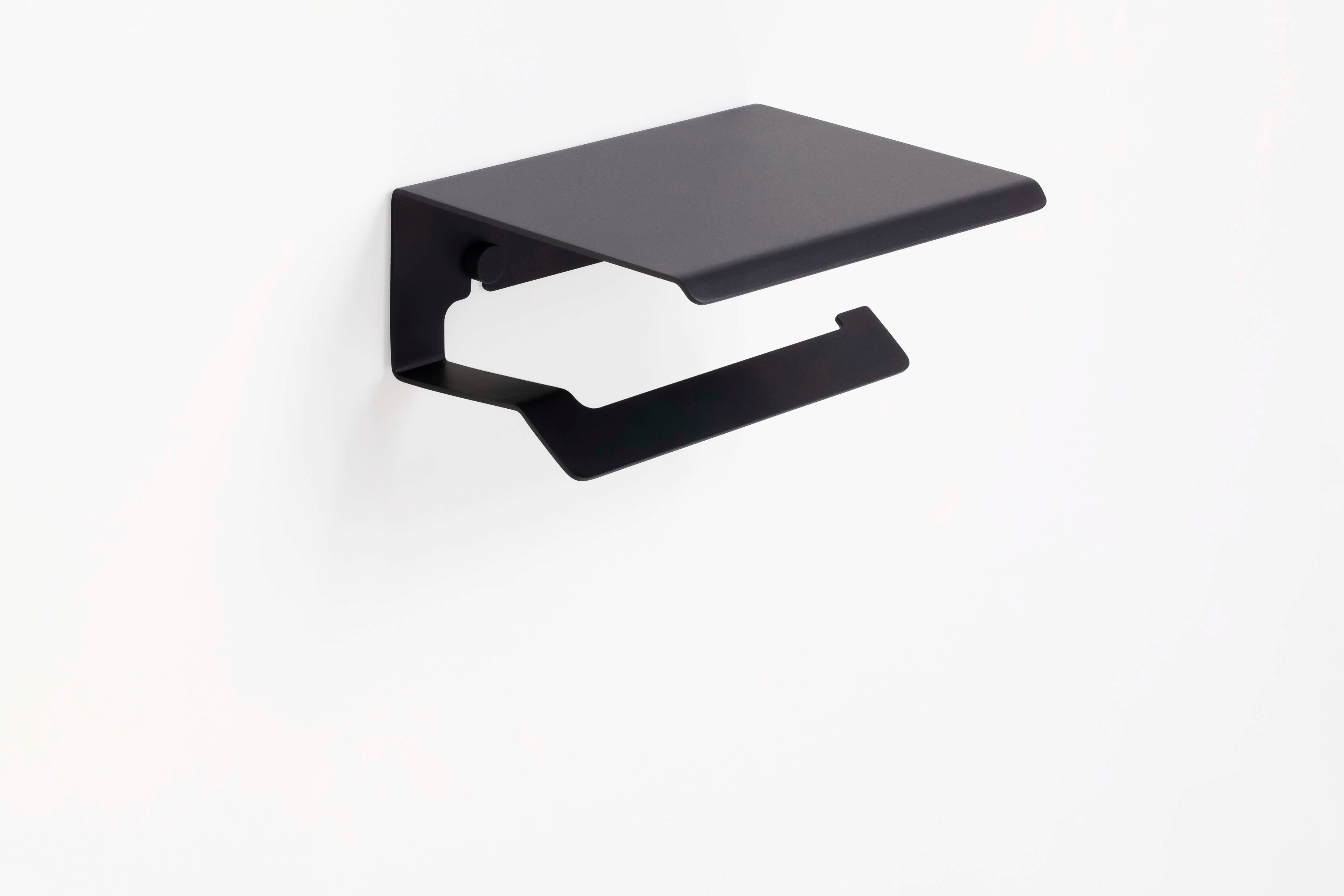 Imagen 1 de Portarrollos Colección Yass Manillons Torrent - Negro mate Negro mate