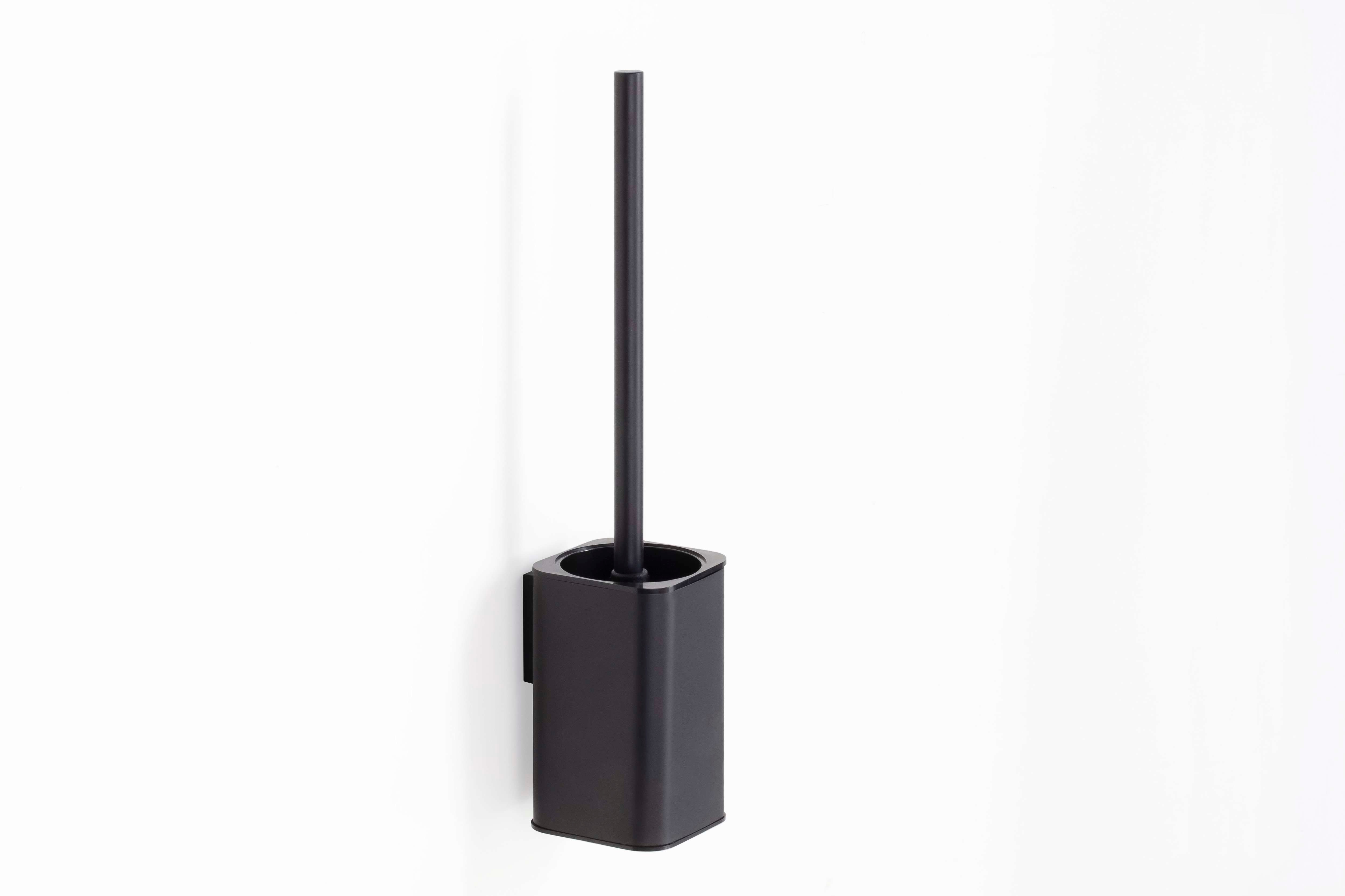 Imagen 2 de Escobillero de pared Colección Slim Manillons Torrent - Negro mate Negro mate