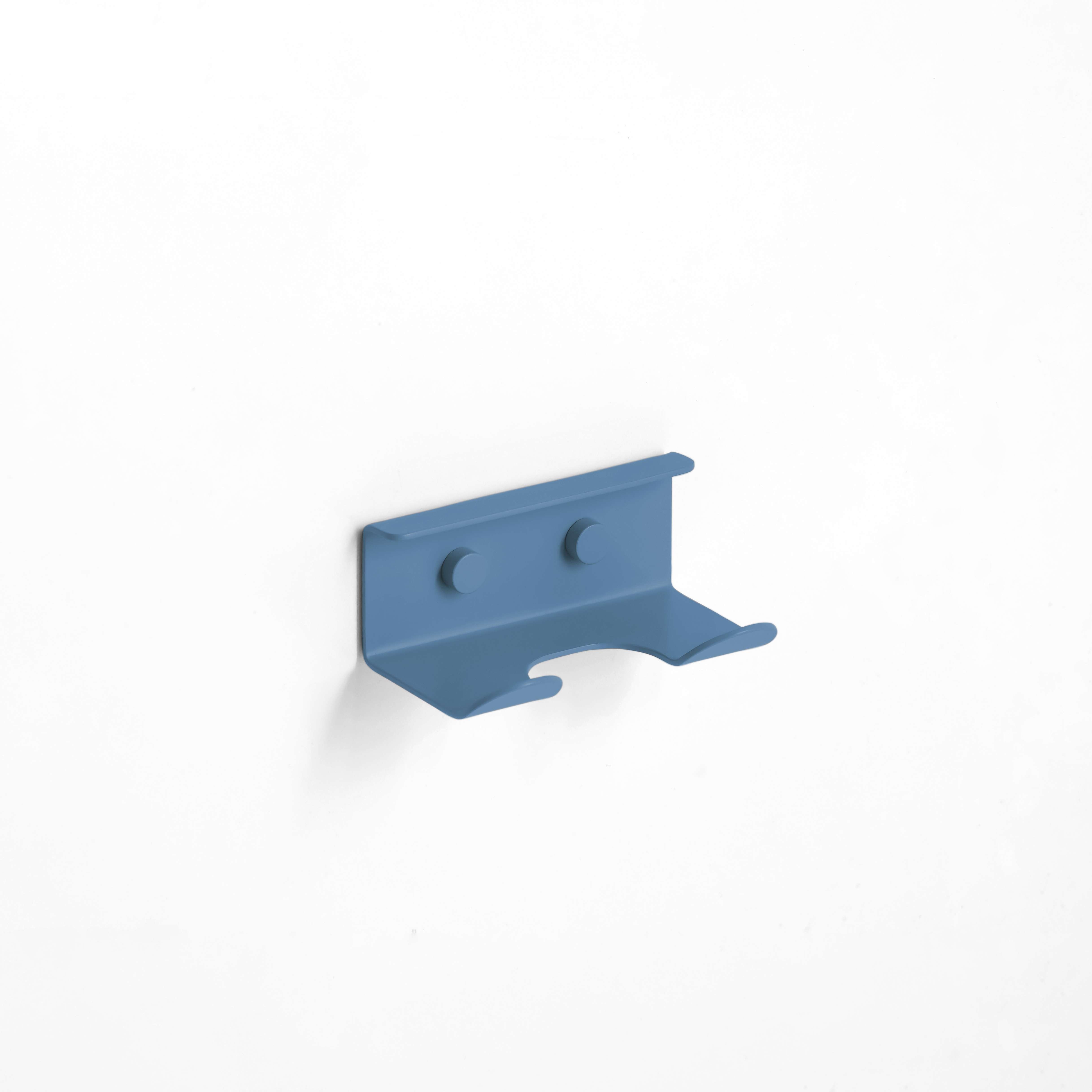 Imagen 0 de Percha Doble Colección Slim Manillons Torrent Azul
