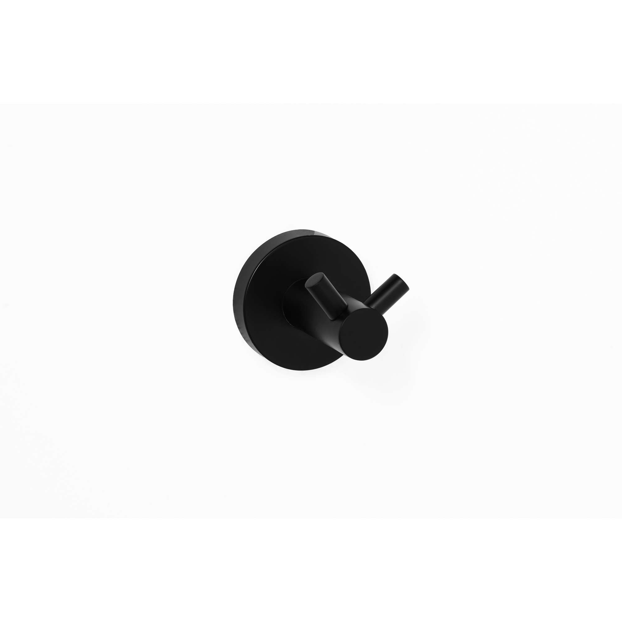 Imagen 0 de Percha Doble Dual Fix Colección Neo Manillons Torrent Negro mate