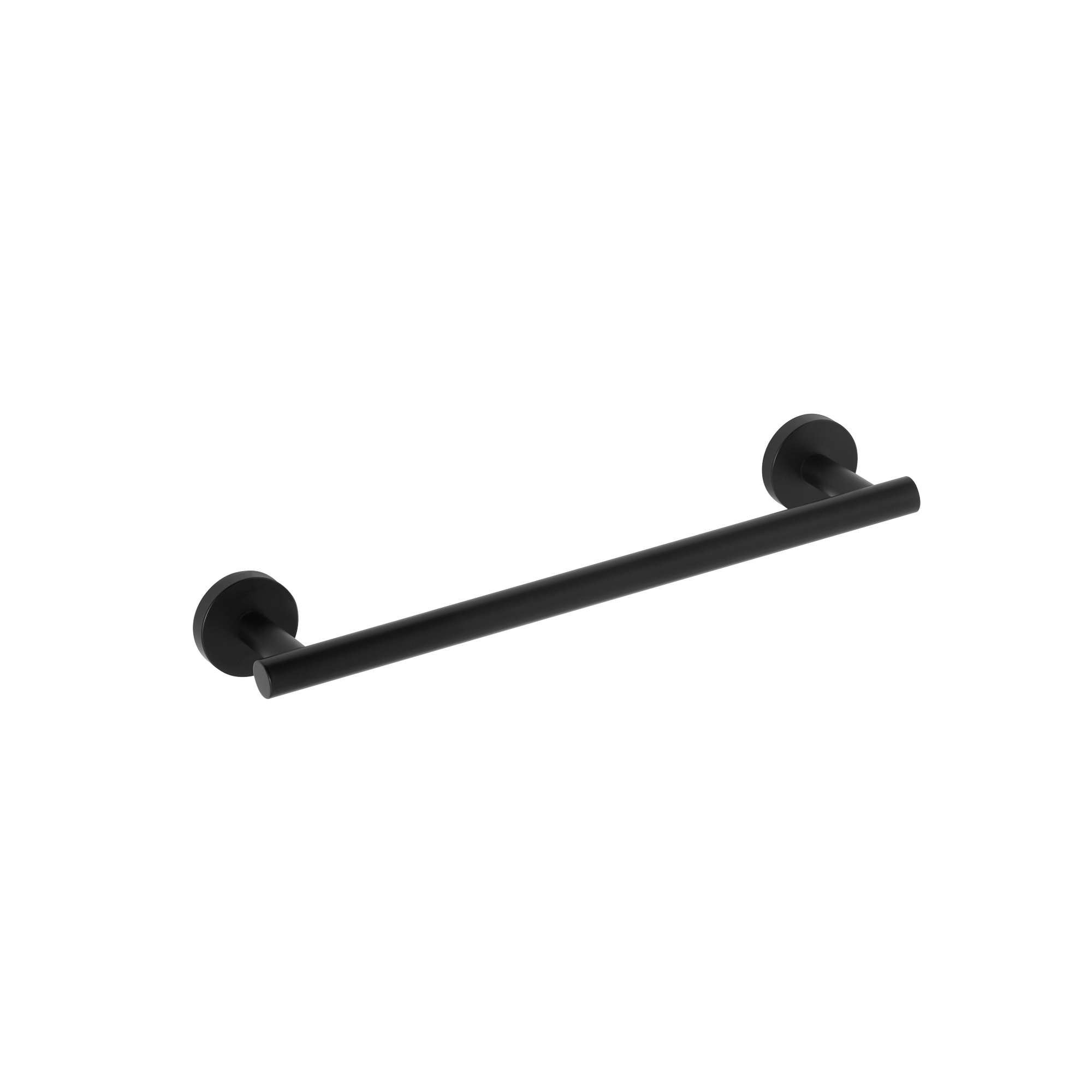 Imagen 0 de Toallero Barra Dual Fix Colección Neo Manillons Torrent Negro mate