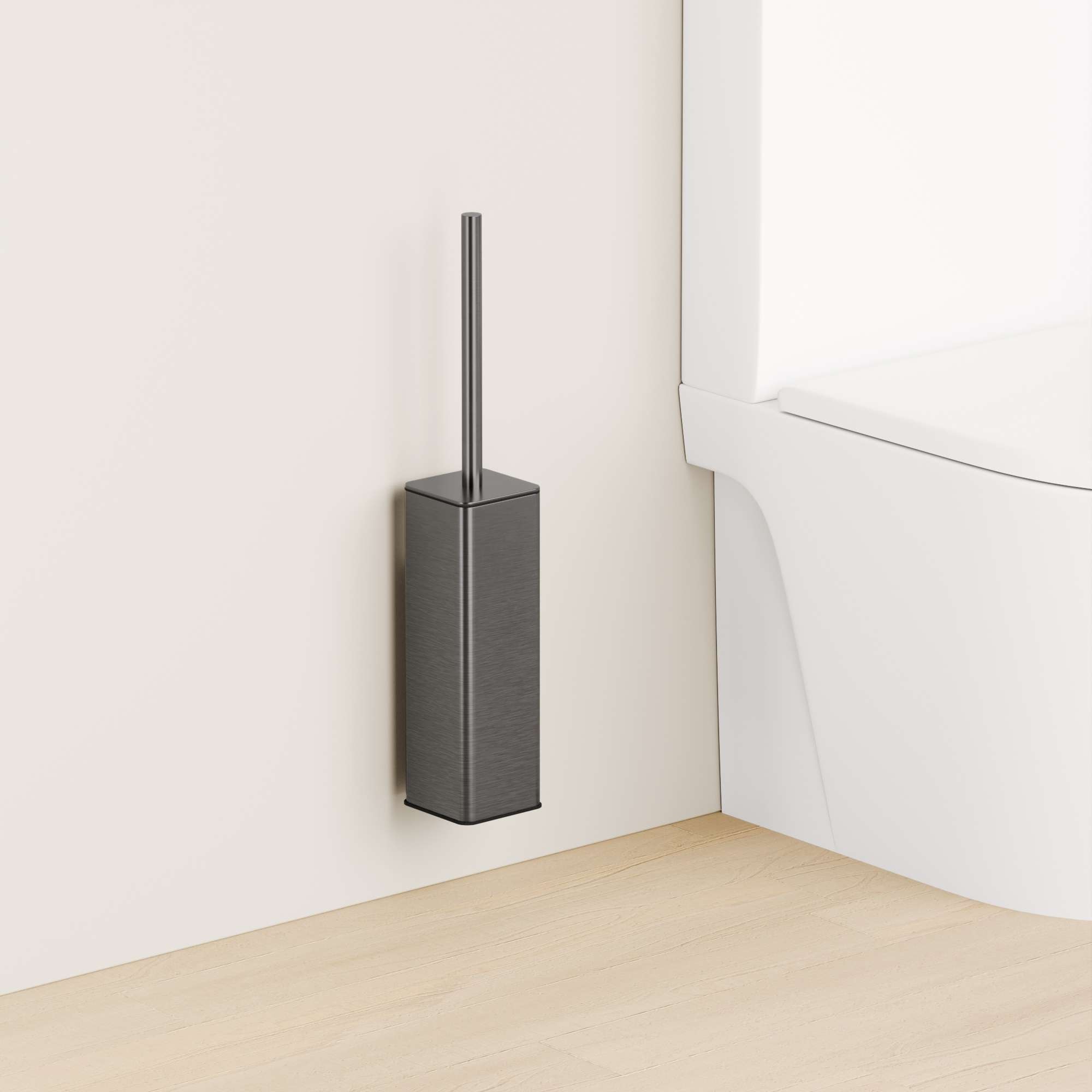 Imagen 2 de Escobillero de pared Colección Tomo Manillons Torrent - Gris Gris