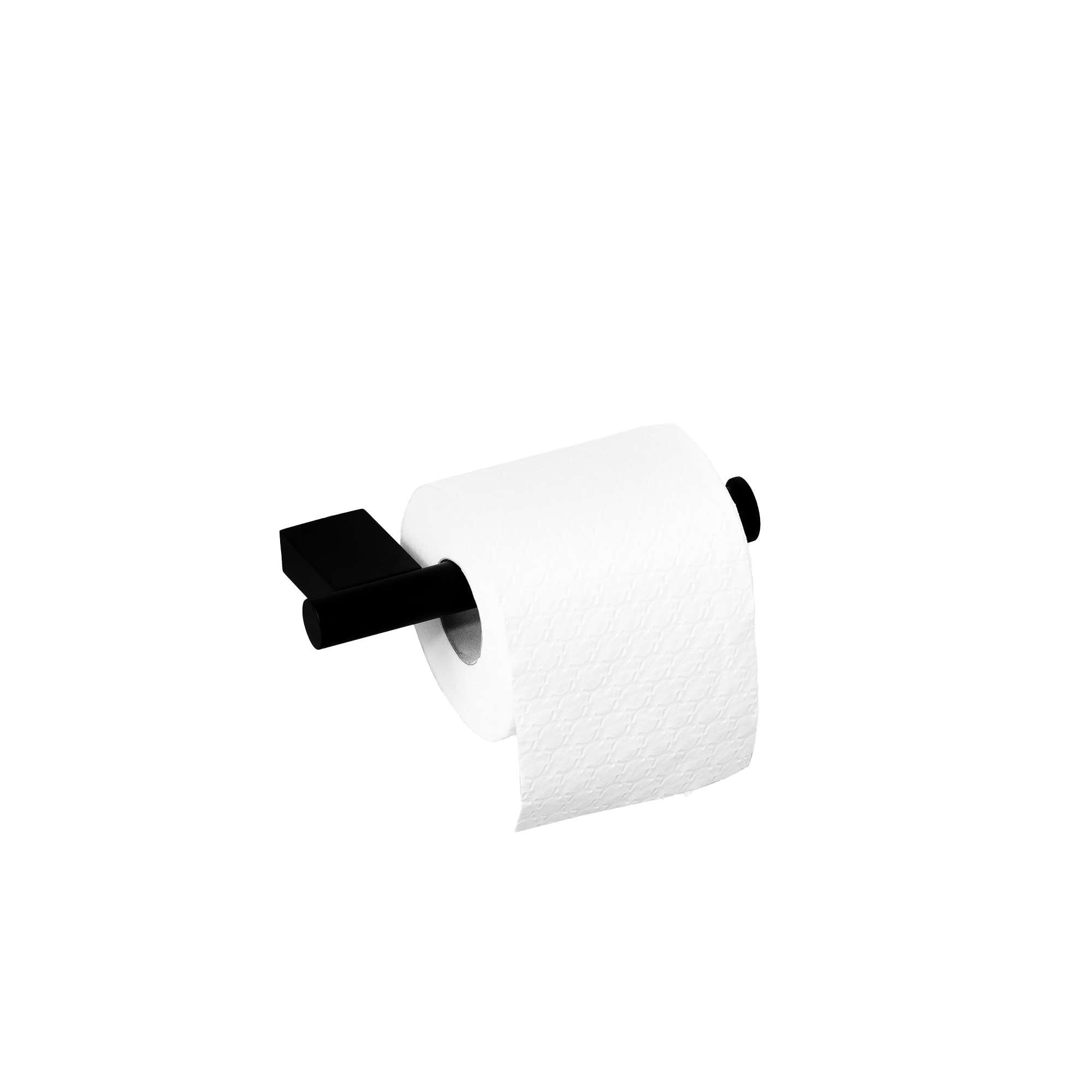 Portarrollos sin tapa Colección Tomo Manillons Torrent - Negro mate Negro mate-2