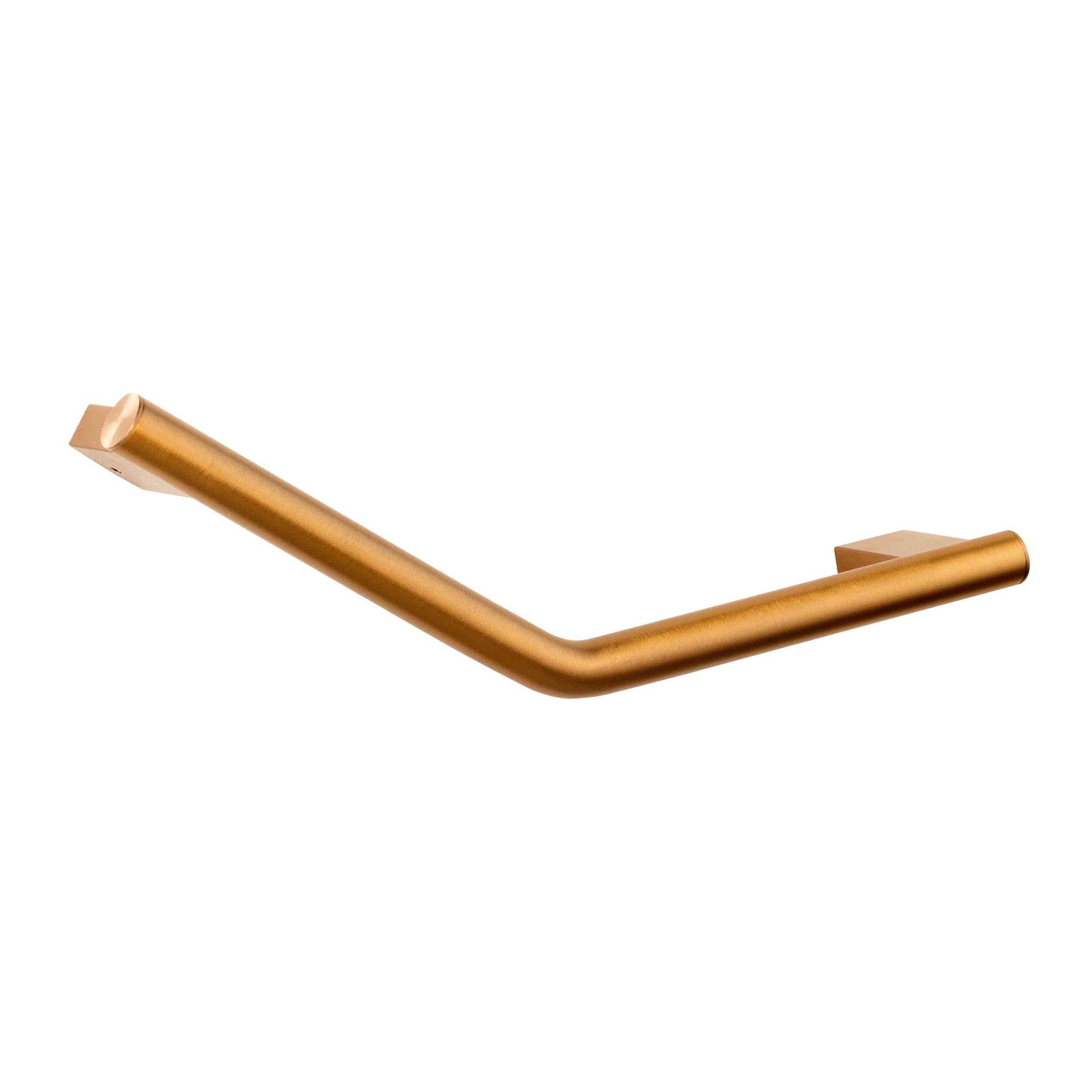 Imagen 1 de Barra de sujeción en ángulo Colección Tomo Manillons Torrent - Bronce Mate Bronce Mate