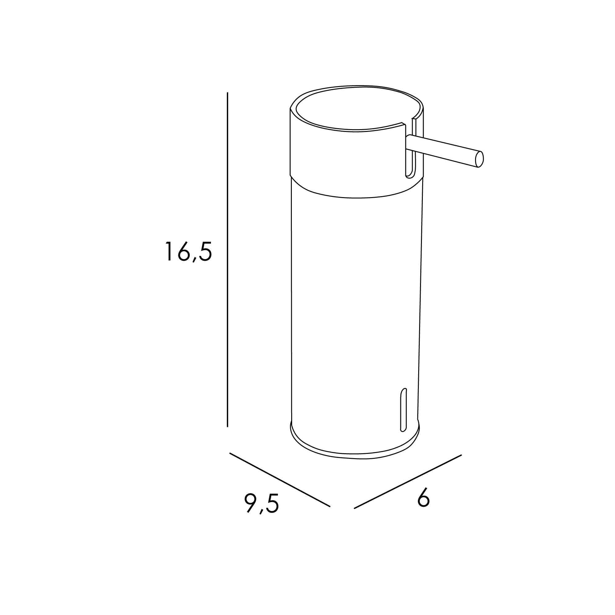 Dosificador de gel para encimera Manillons Torrent - Cromo Cromo-2
