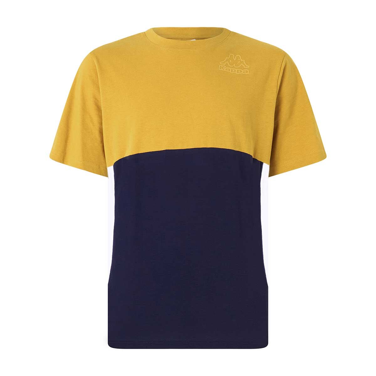 Kappa Camiseta de hombre Grimone Tee Verde / Azul marino