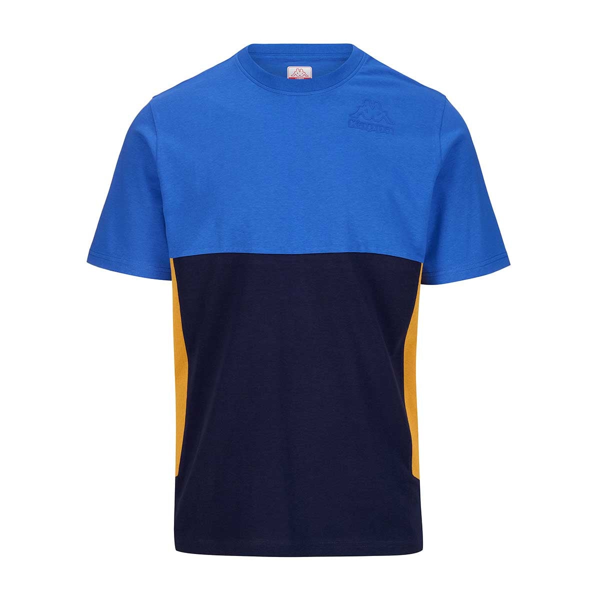 Kappa Camiseta de hombre Grimone Tee Verde / Azul marino