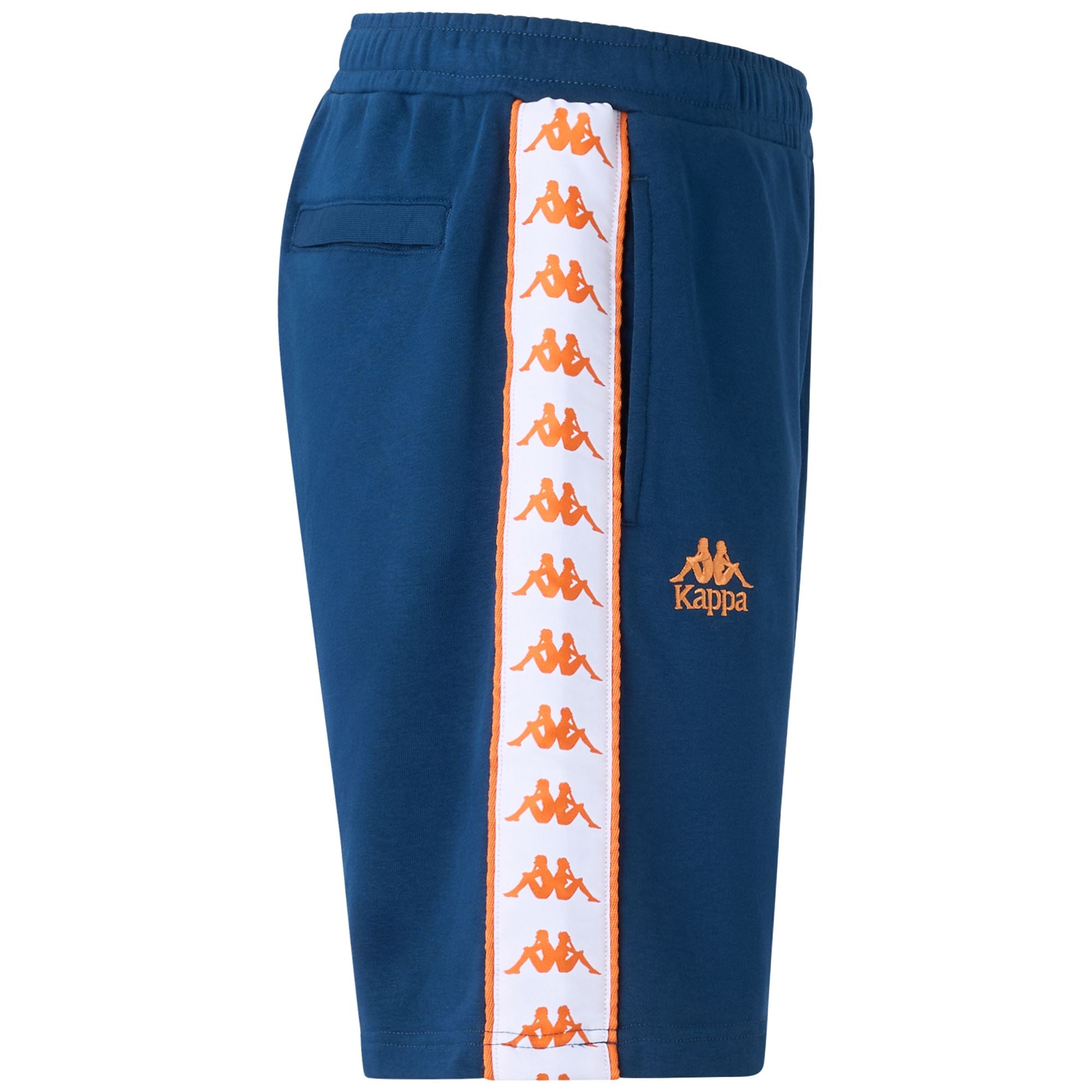 Imagen 3 de Pantalón corto de hombre 222 Banda Oviedo Kappa - Azul marino / Naranja Azul marino / Naranja