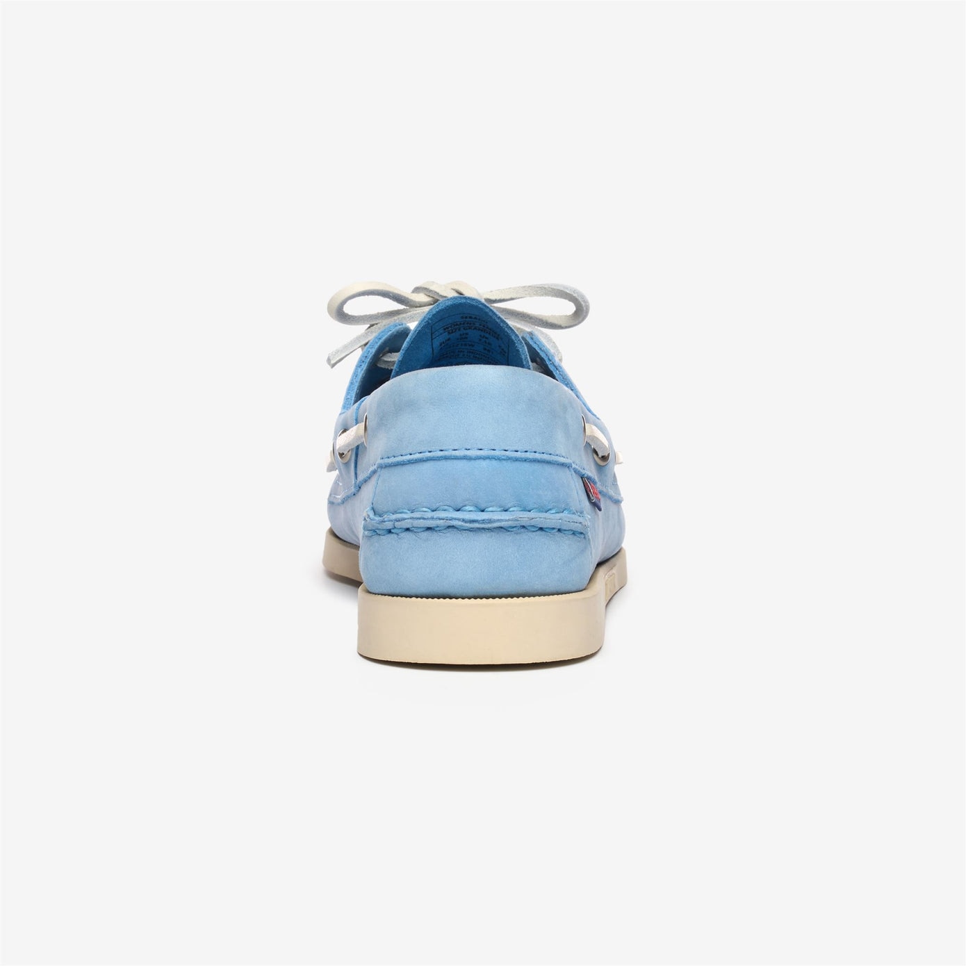Náuticos de mujer de piel nobuk hechos a mano - Sebago - Azul Azul-2