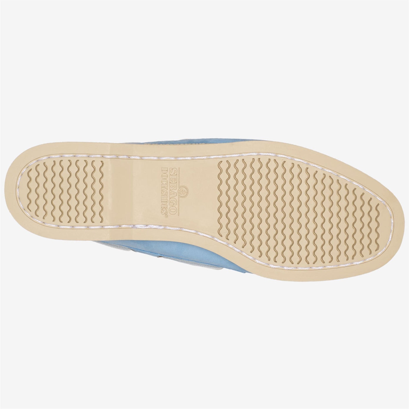 Náuticos de mujer de piel nobuk hechos a mano - Sebago - Azul Azul-4