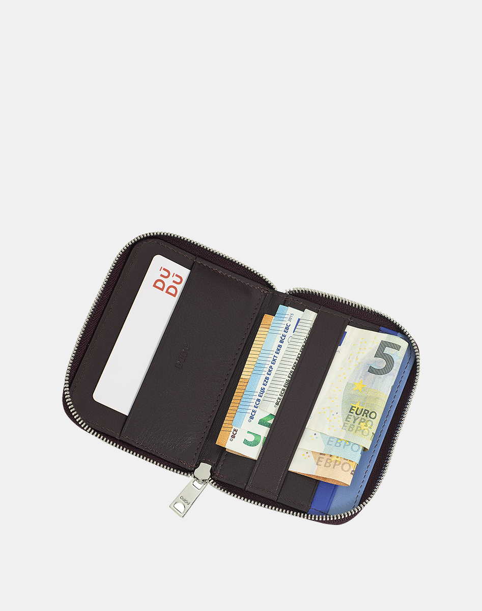 Cremallera Cartera Monedero Hombre PequeÃ±a Cartera Pequeña