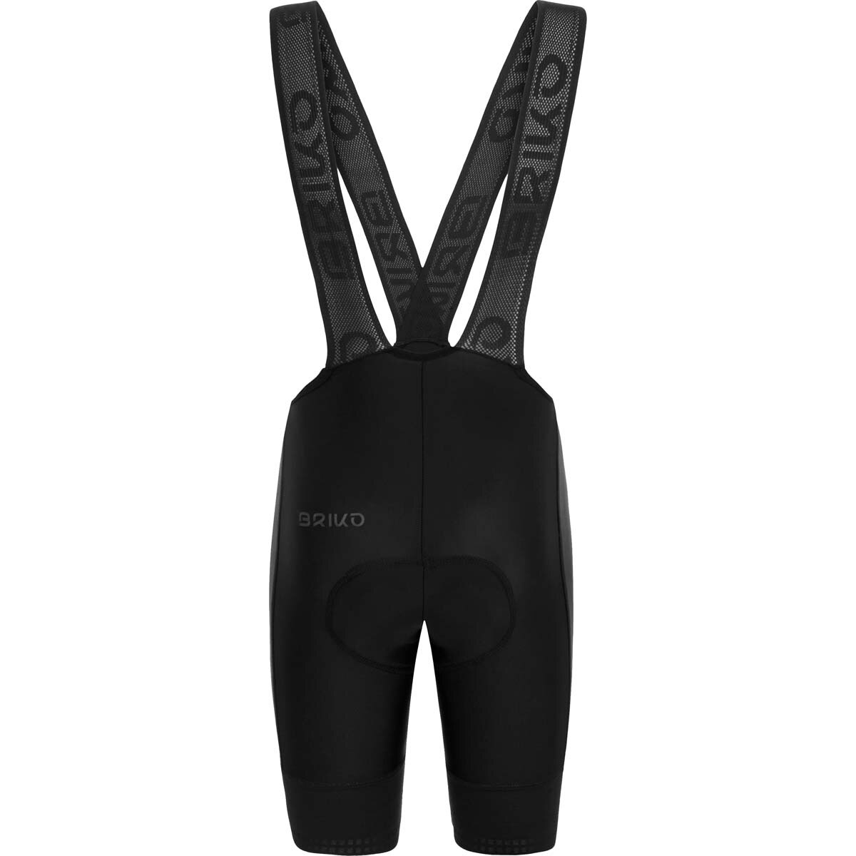 Culotte de ciclismo de mujer Ultralight Lady Bibshort Briko - Negro Negro-2